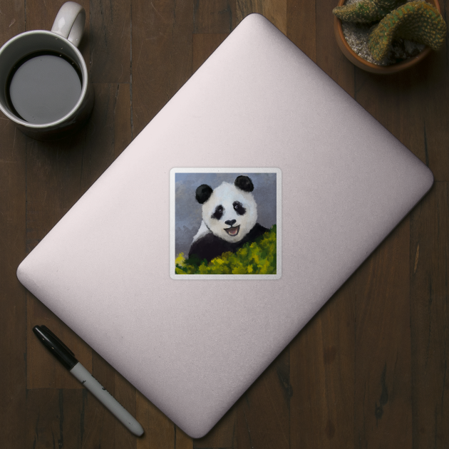 Panda art design by Nastya Li